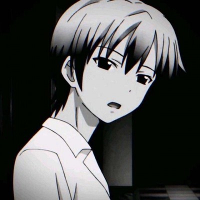 微信冷漠个性二次元男生头像