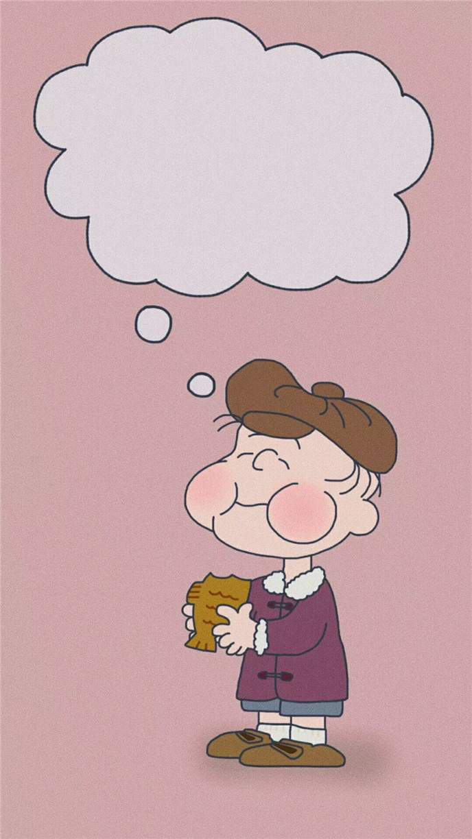 微信简约卡通聊天背景