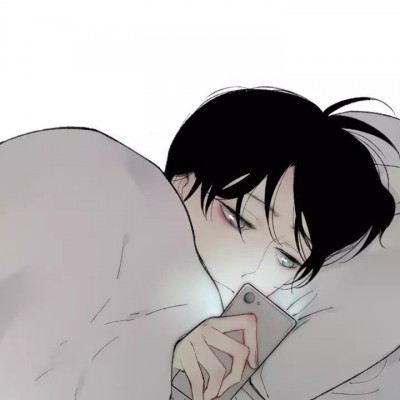 微信冷漠个性二次元男生头像