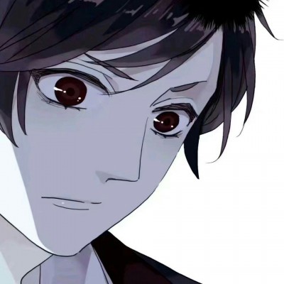 微信冷漠个性二次元男生头像