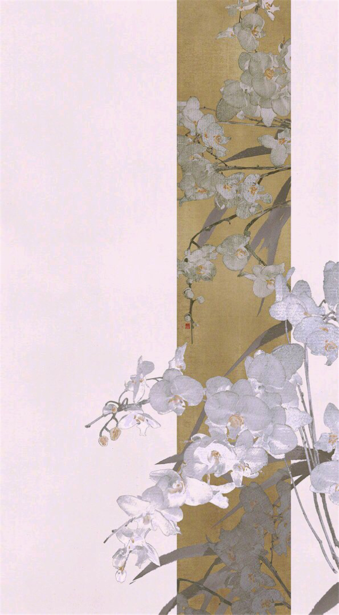 微信唯美古风插画聊天背景