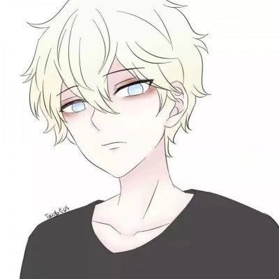 微信帅气阳光迷人二次元男生头像