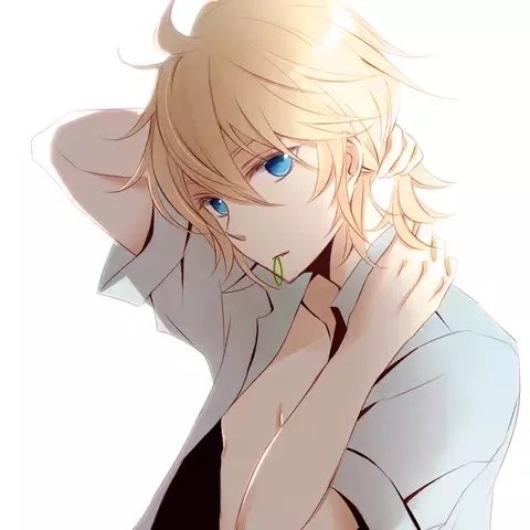 微信帅气阳光迷人二次元男生头像