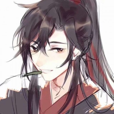 微信二次元古风男生头像