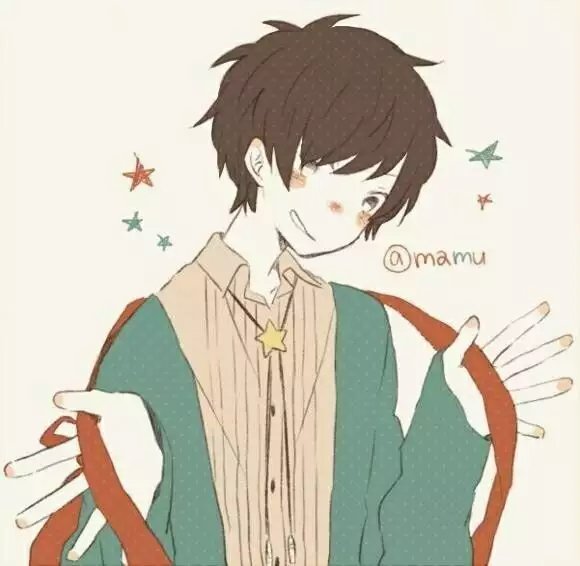 微信帅气阳光迷人二次元男生头像