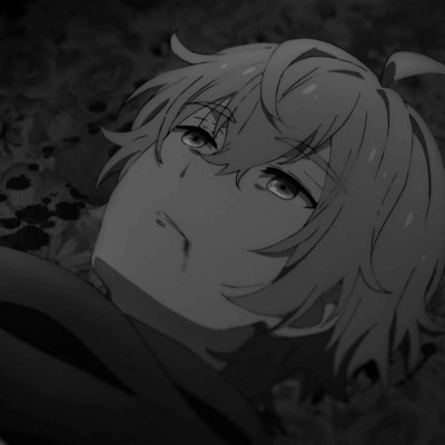 微信冷漠个性二次元男生头像