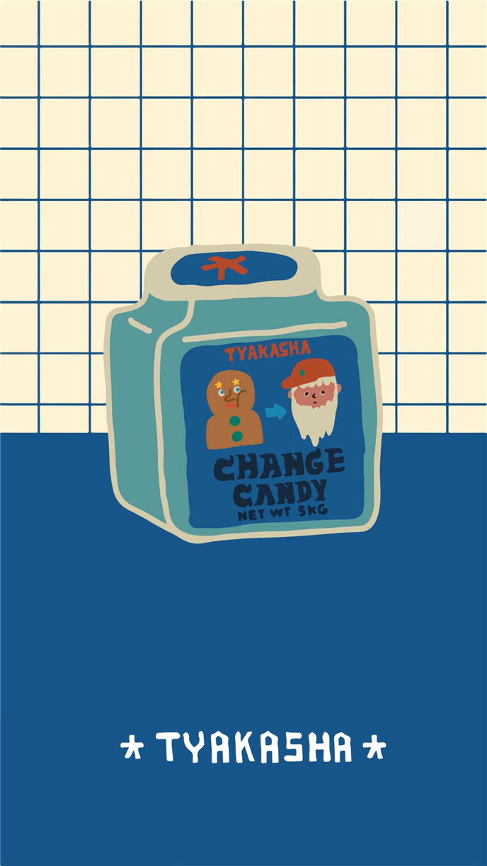 微信简约卡通聊天背景