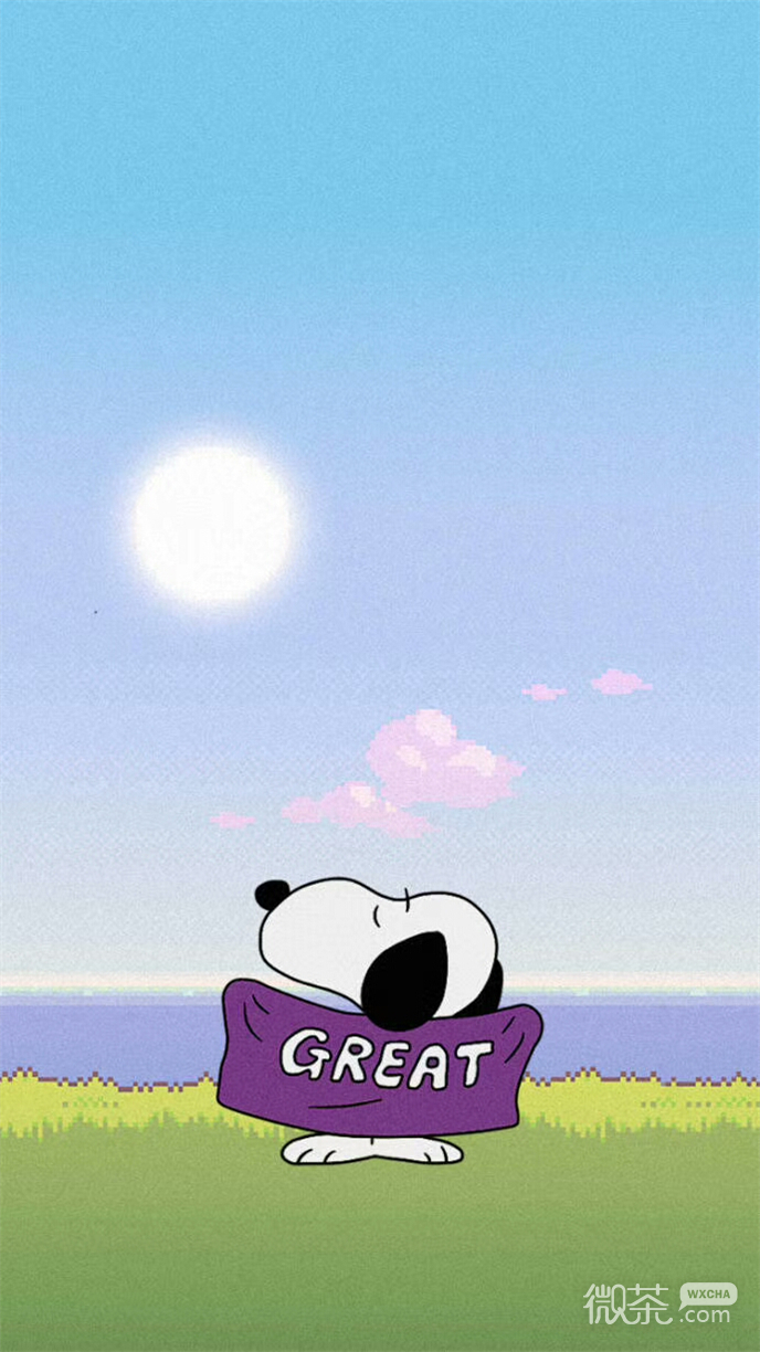 微信好看卡通人物聊天背景