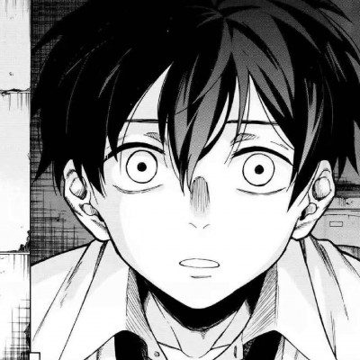 微信冷漠个性二次元男生头像