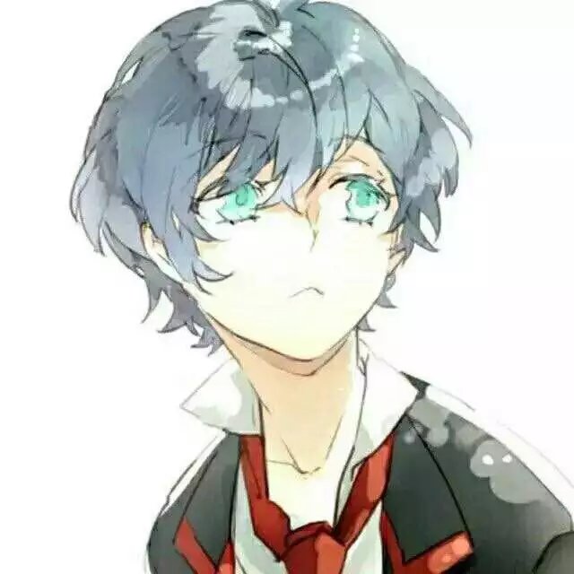 微信帅气阳光迷人二次元男生头像