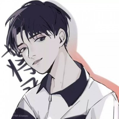 微信二次元古风男生头像