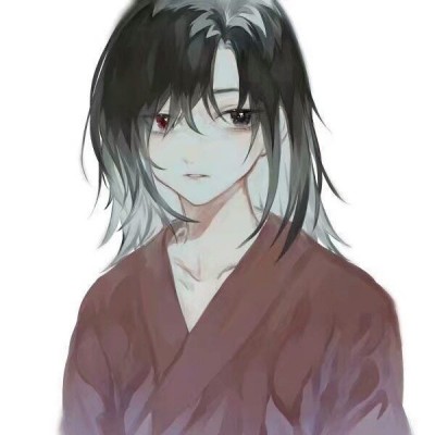 微信二次元古风男生头像