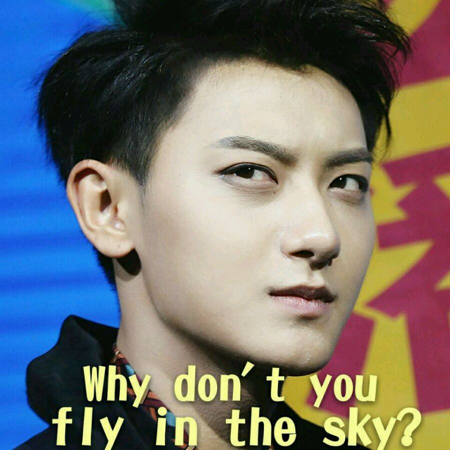 微信恶搞黄子韬斗图表情包