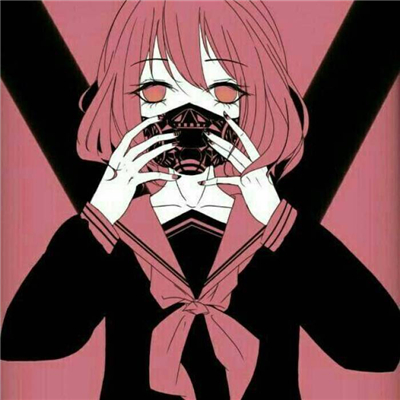 微信洒脱二次元短发女生头像