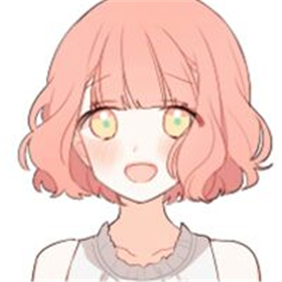 微信洒脱二次元短发女生头像