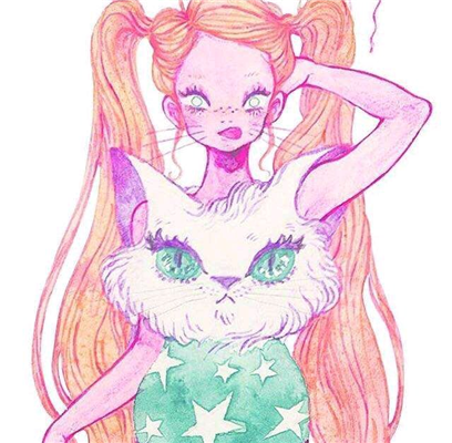 微信清新好看二次元女生头像