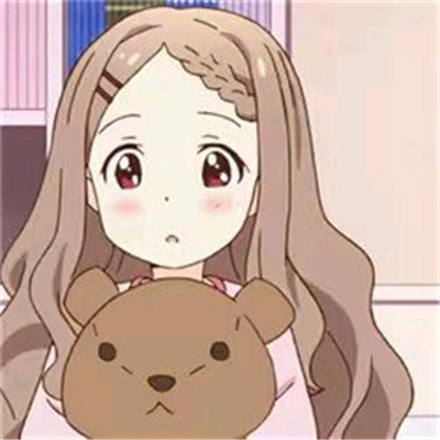 微信流行二次元女生头像