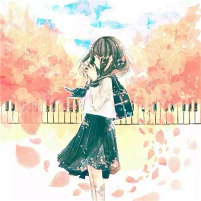 微信清新好看二次元女生头像