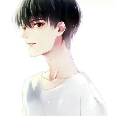 微信纯洁冷酷二次元男生头像