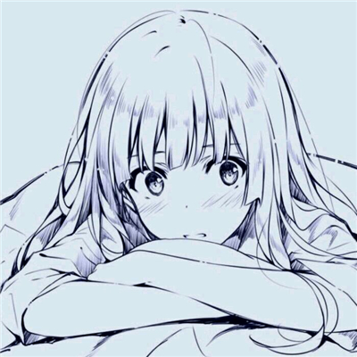 微信好看深沉二次元女生头像