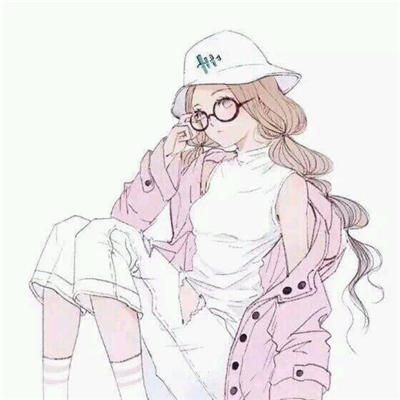 微信好看深沉二次元女生头像