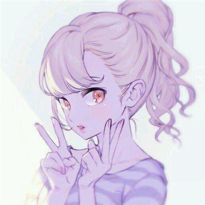 微信好看深沉二次元女生头像