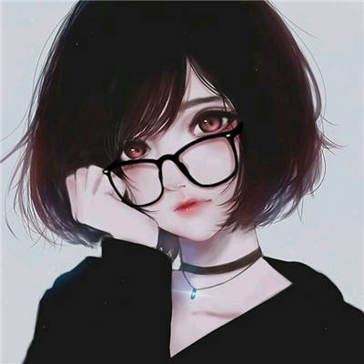 微信好看深沉二次元女生头像