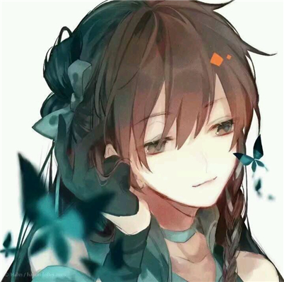 微信好看深沉二次元女生头像