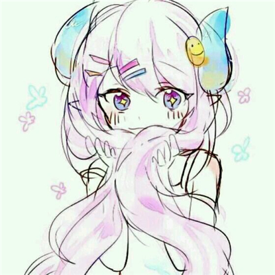 微信好看深沉二次元女生头像