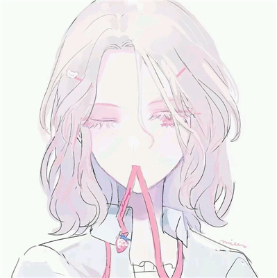 微信好看深沉二次元女生头像