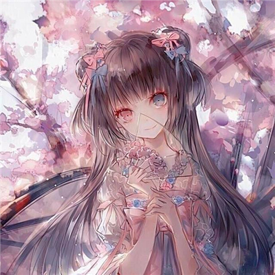 微信时尚漂亮高颜值二次元女生头像