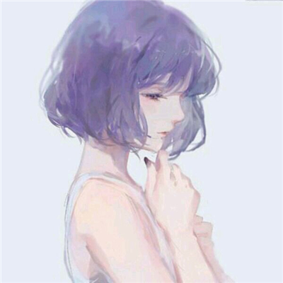 微信好看深沉二次元女生头像