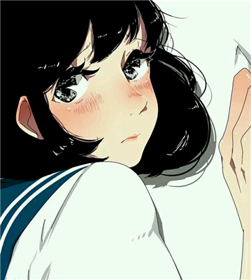 微信好看深沉二次元女生头像