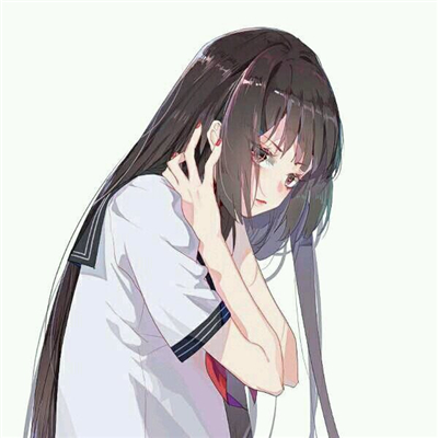 微信好看深沉二次元女生头像