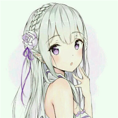 微信好看深沉二次元女生头像