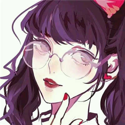 微信好看深沉二次元女生头像