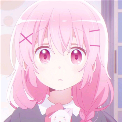 微信漂亮佛系二次元女生头像