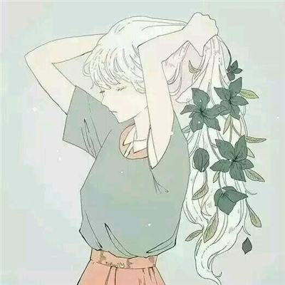 微信好看深沉二次元女生头像