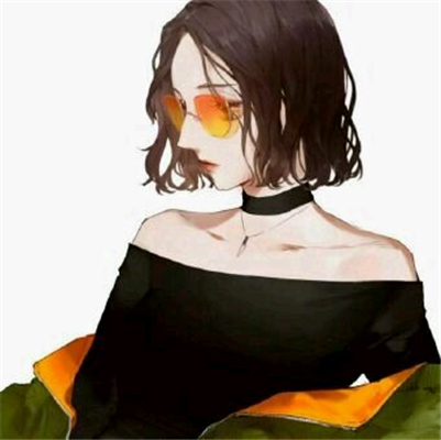 微信好看深沉二次元女生头像