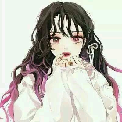 微信好看深沉二次元女生头像