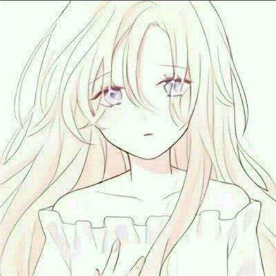 微信好看深沉二次元女生头像