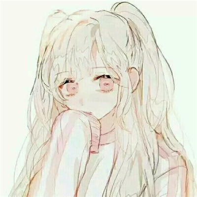 微信好看深沉二次元女生头像