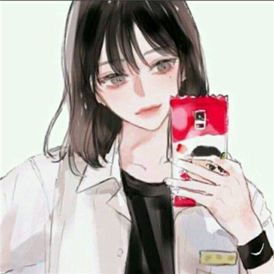 微信好看深沉二次元女生头像