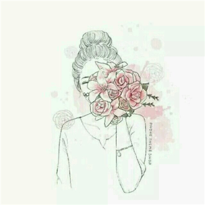 微信好看深沉二次元女生头像