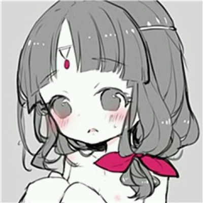 微信好看深沉二次元女生头像