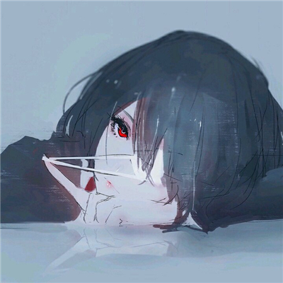 微信好看深沉二次元女生头像