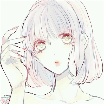 微信好看深沉二次元女生头像