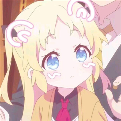 微信漂亮佛系二次元女生头像
