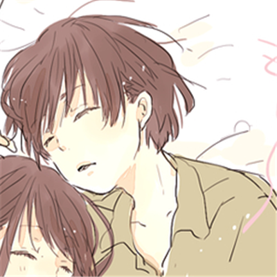 微信流行潮流二次元情侣头像