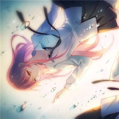 微信流行潮流二次元情侣头像